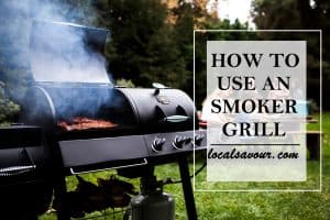 how to use a smoler grill